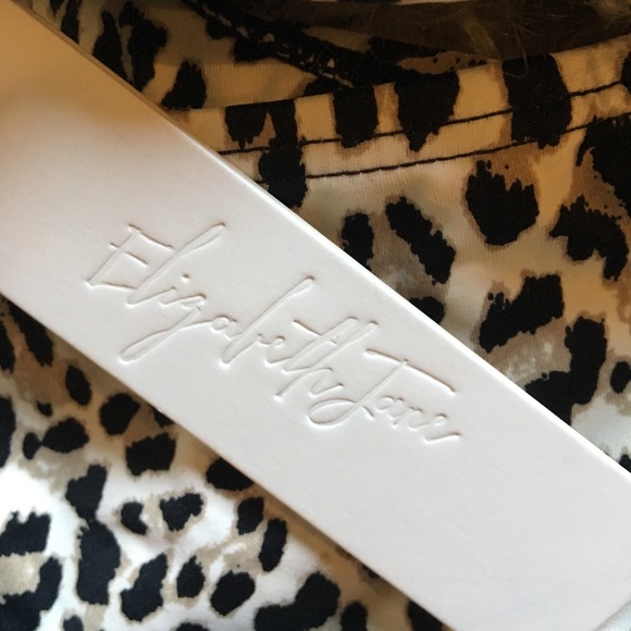 EJ Cheetah Print Monokini (NWT) Cut Out Size L - Picture 6 of 8